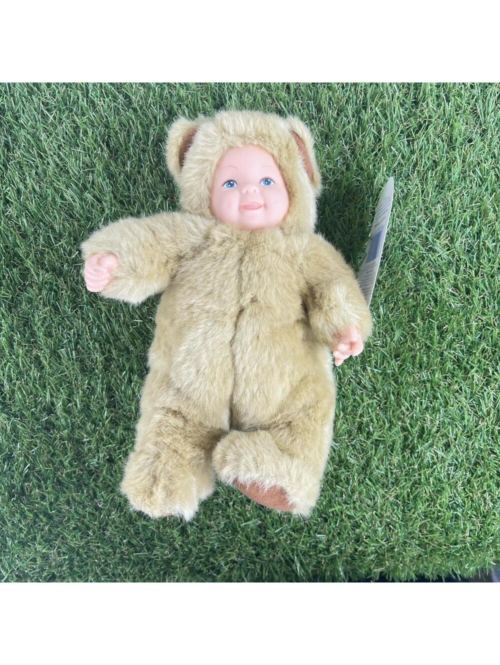 Vintage 1997 Anne Geddes Bear Cub Baby Small New with Tags